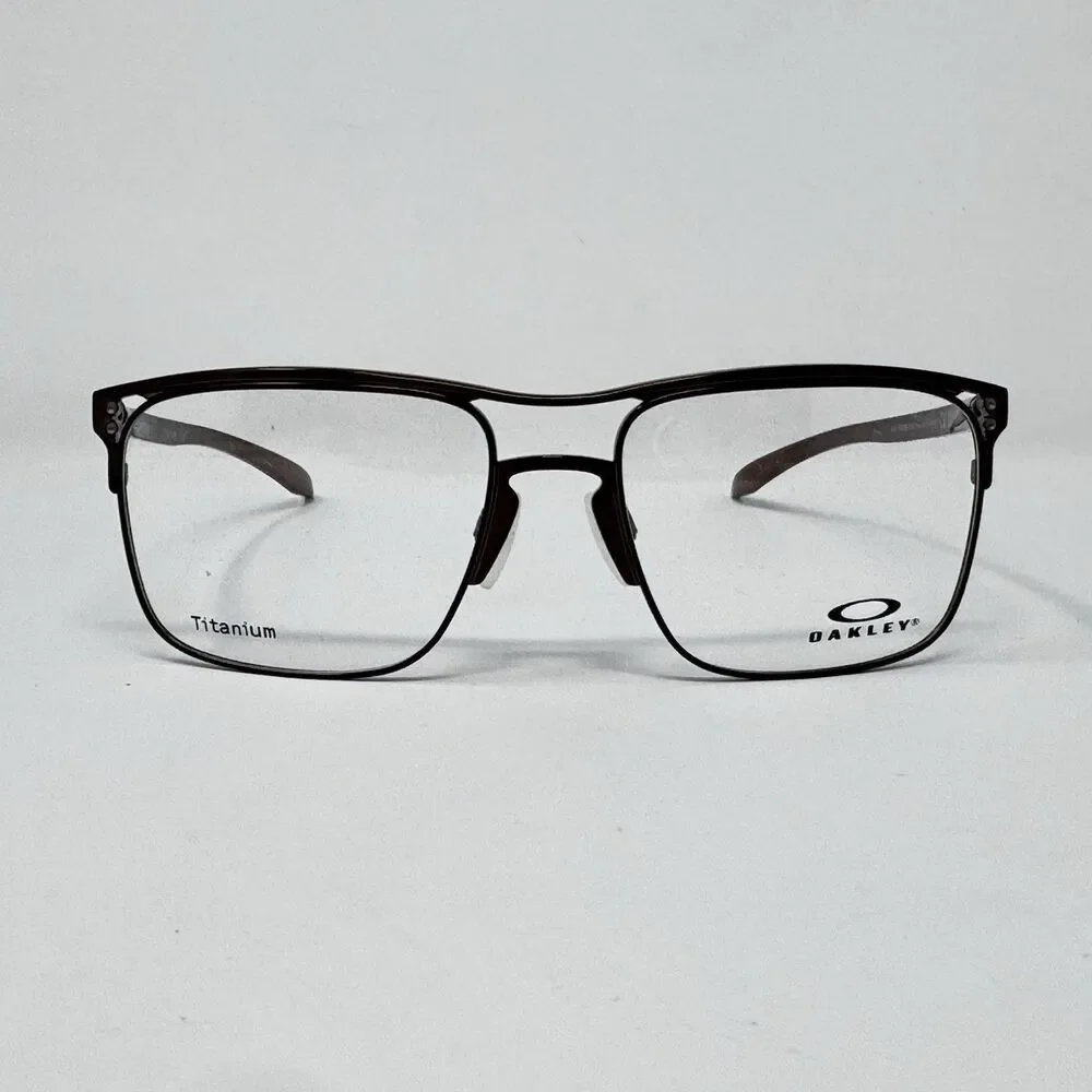 Oakley Holbrook TI RX OX5068-0353 Brushed Grenache Eyeglass Frames 53-17-139 New